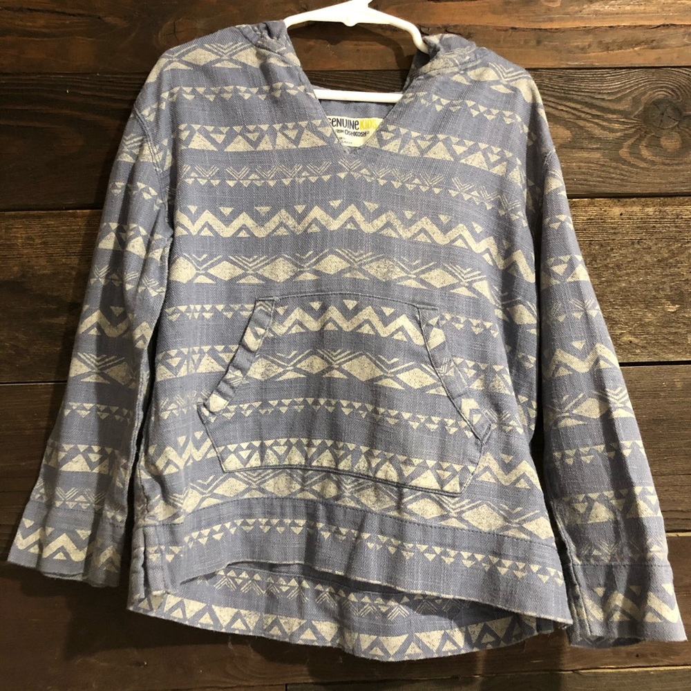 Genuine Kids aztec beach hoodie